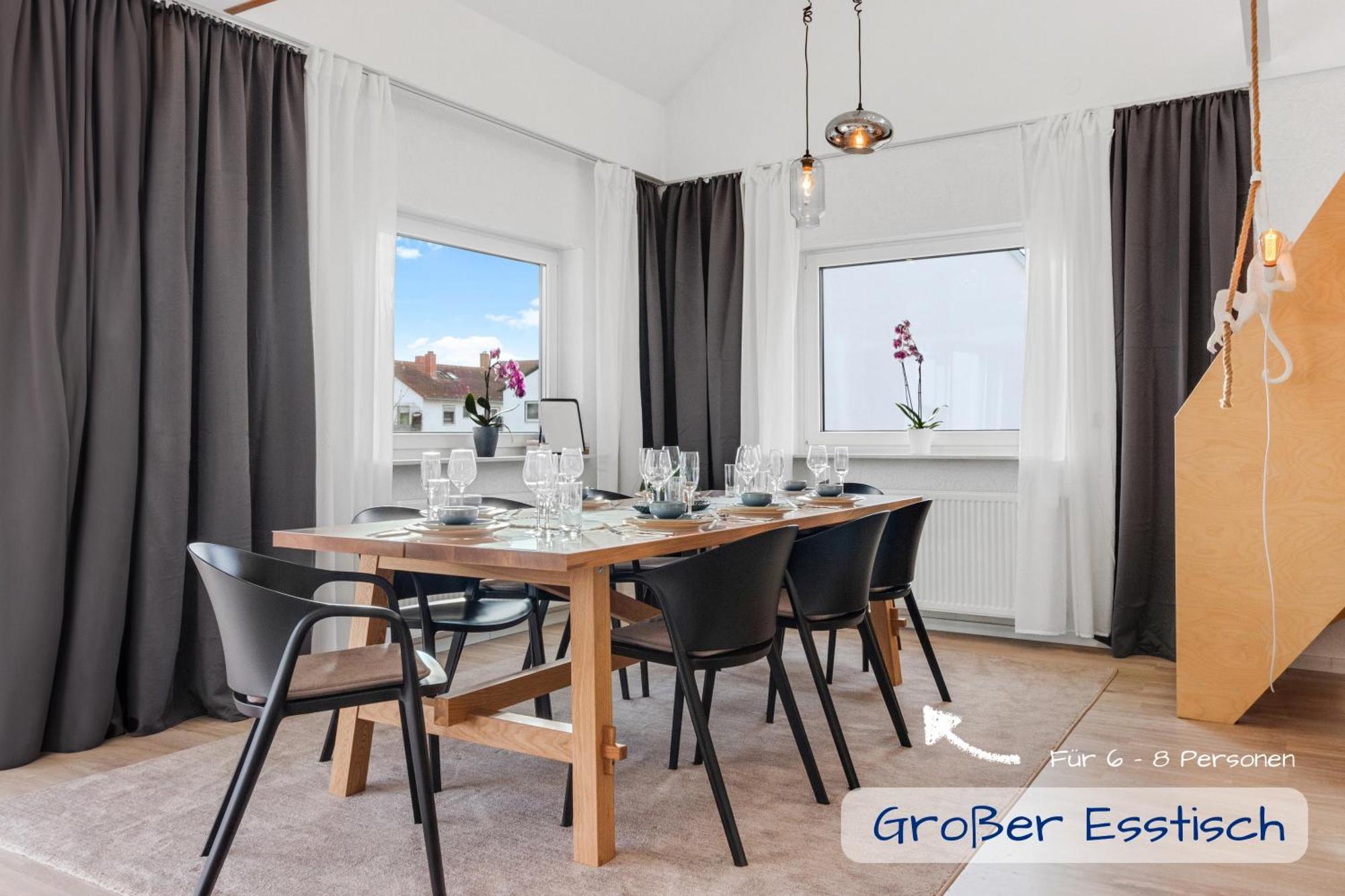 Apartamento Fuer 6 Personen - Parkplatz - Terrasse - Kueche - Wlan Haßloch Exterior foto